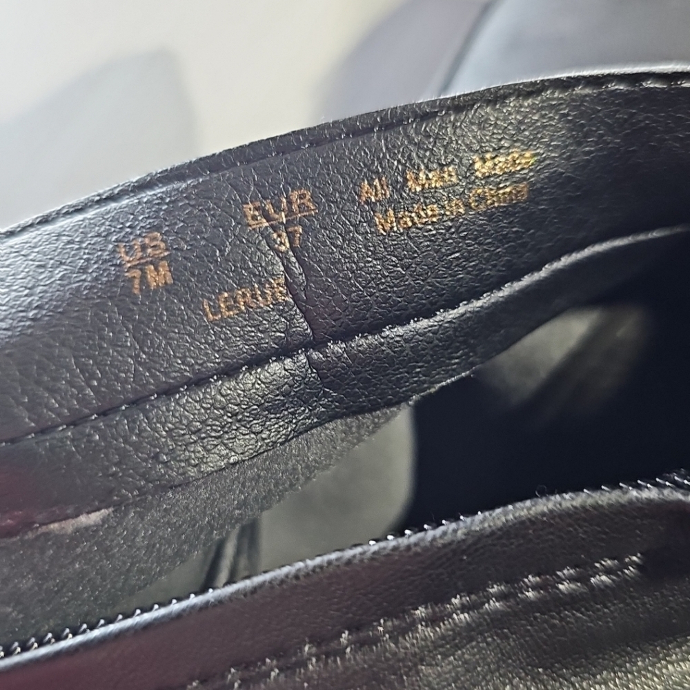 Sam Edelman Lerue Over-The-Knee Boots, Black‎ Faux Leather, Women's 7M NWOT - Picture 14 of 14